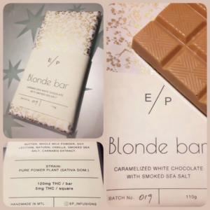 EP Infusions Blonde Bar THC 120mg